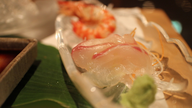 鎌倉山 - 料理写真:鯛と海老