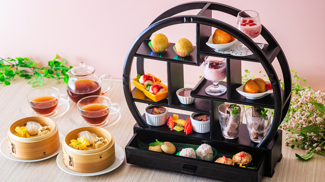 中国料理 滄 - 料理写真:いちごのアフタヌーンティー