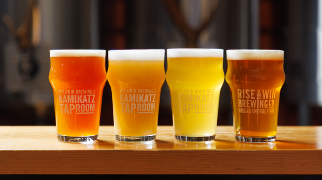 RISE & WIN Brewing Co. KAMIKATZ TAPROOM - メイン写真: