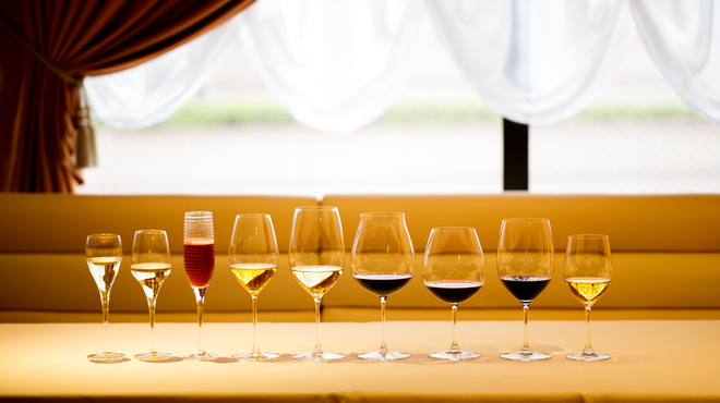 メゾン・ド・ユーロン - ドリンク写真:グラスワイン・紹興酒