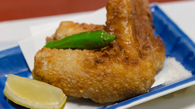 名古屋コーチン・旬菜 一鳳 - 料理写真:名古屋コーチンの手羽唐揚【2014年10月】