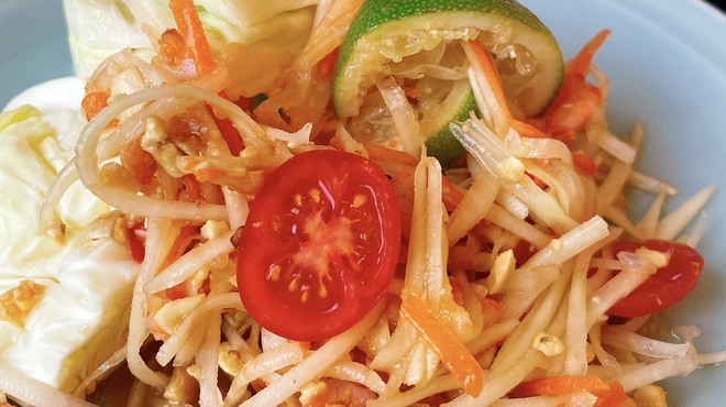 タイキッチン ジャイディー - 料理写真:青パパイヤのサラダ