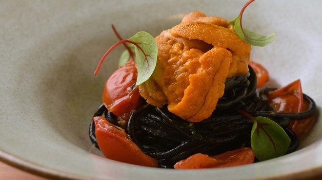 ecco - 料理写真:生うにのパスタ