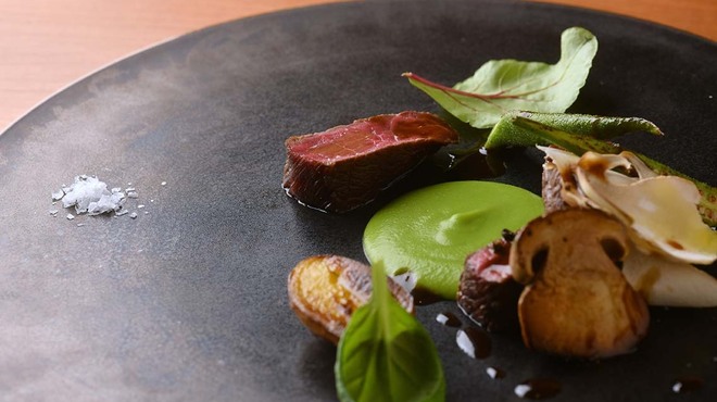 ecco - 料理写真:牛ランプのタリアータ