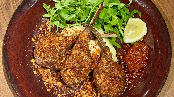 マルゴ グランデ - 料理写真:クランキースパイスのラムチョップ