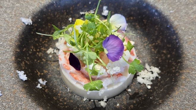 アトリエ - 料理写真:カリフラワーのムース ズワイガニ