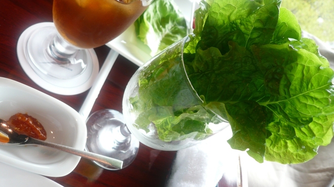 游玄亭 - 料理写真:チシャ