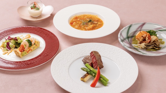 ステーキハウス欅 - 料理写真:春の鉄板焼きでフレンチコース