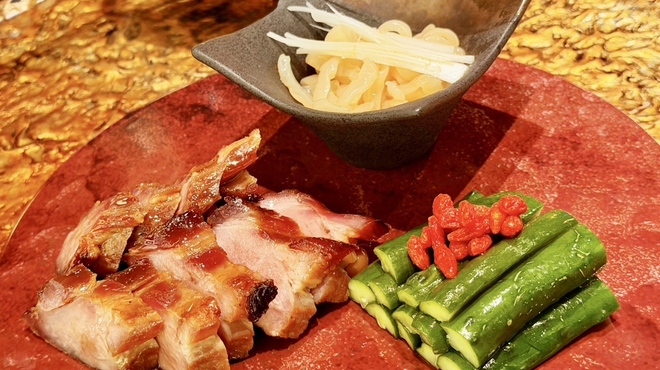 シルクロードガーデン - 料理写真:三種前菜