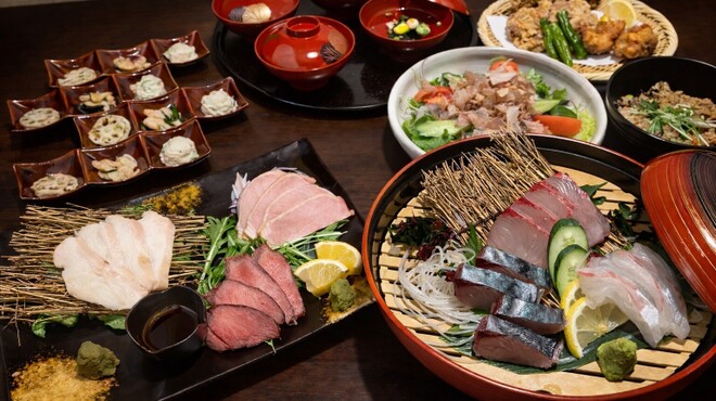 やまぐち料理と地酒 福の花 - 料理写真: