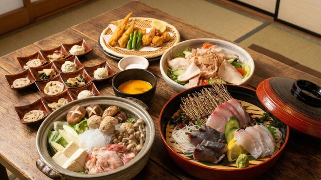 やまぐち料理と地酒 福の花 - 料理写真: