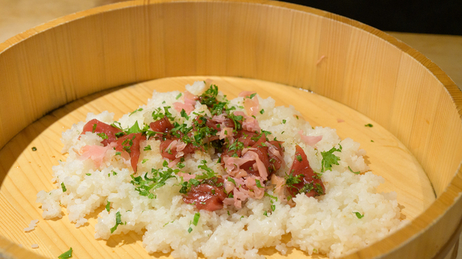 メインダイニング シーホース - 料理写真:朝食ブッフェてこね寿司