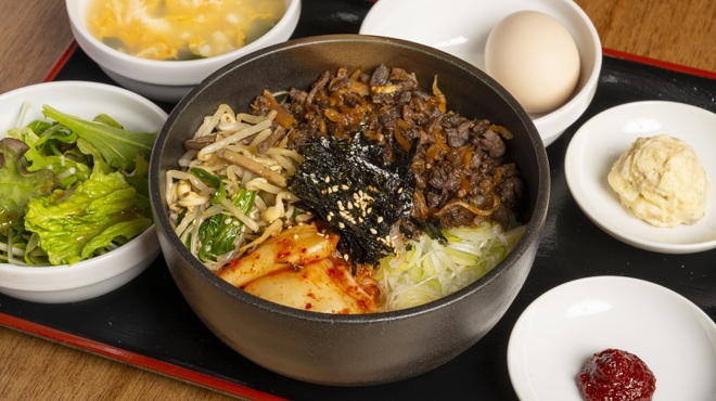 虎ノ門 たれ焼肉のんき - 料理写真:ビビンパ丼