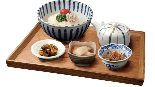 鯛塩そば 灯花 - 料理写真:梅とちりめんお茶漬け