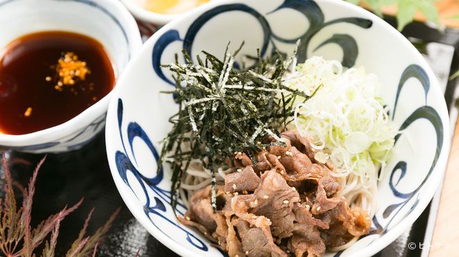 分油屋 - 料理写真:辛肉つけそば