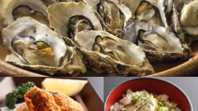 いかだ荘 山上 - 料理写真:牡蠣食べ放題