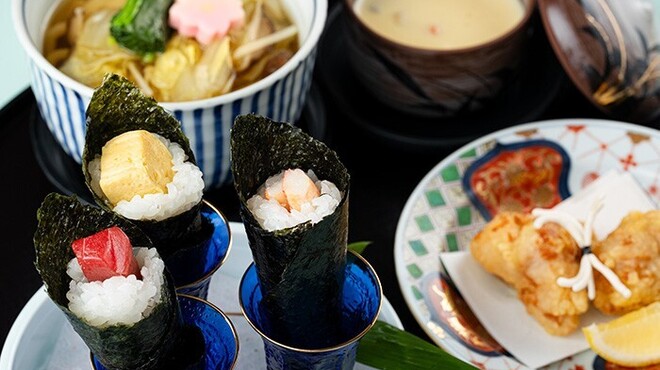 和食堂 山里 ホテルオークラ福岡 - 料理写真:手巻き寿司お子様セット