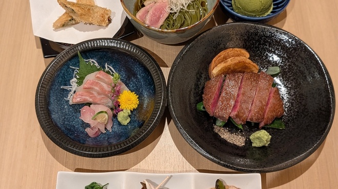 肉割烹 湧月 - 料理写真:5,500円コース