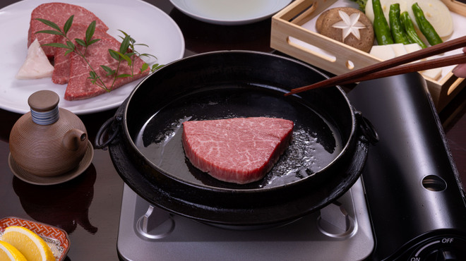 岡半 - 料理写真:オイル焼き