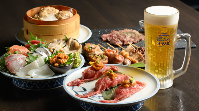 海鮮炭火焼居酒屋 八福 - メイン写真: