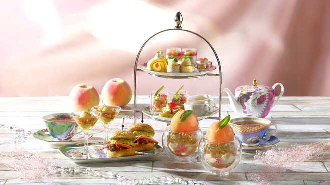 オールデイダイニング ハーモニー - 料理写真:2026年7～8月　ピーチアフタヌーンティー