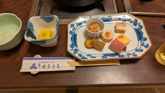 本 せきぐち - 料理写真:前菜
