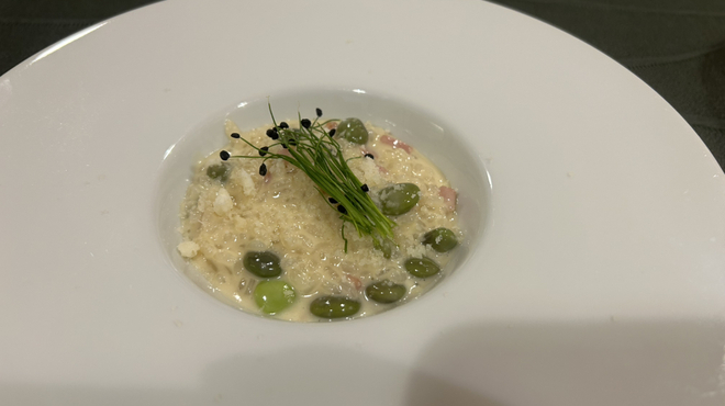 イタリア料亭 伊和桜 - 料理写真:めちゃくちゃ美味しかったリゾット(甘しょっぱ美味い)