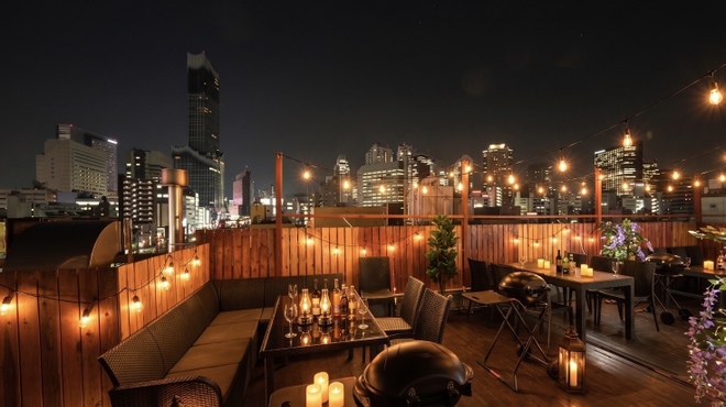 青空と夜景のBBQビアガーデン 新大久保 Terrace - メイン写真:
