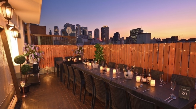 青空と夜景のBBQビアガーデン 新大久保 Terrace - メイン写真: