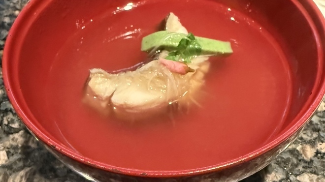 花木鳥 - 料理写真:お椀