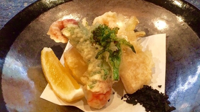 鮨割烹　ふくおか - 料理写真:季節野菜天ぷら