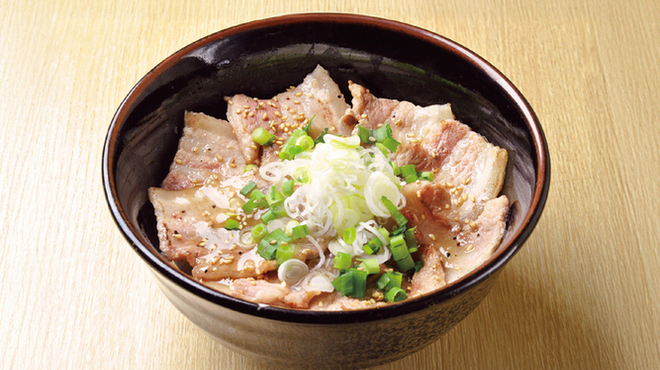 串揚げ じゅらく - 料理写真:塩豚丼