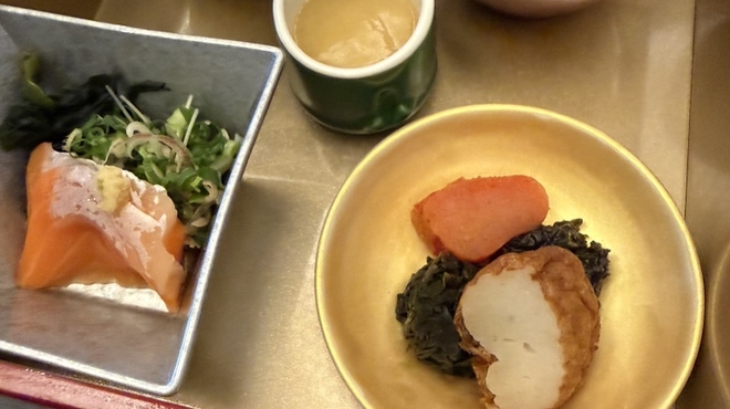 花木鳥 - 料理写真:明太子も