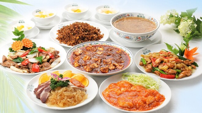 景徳鎮 - 料理写真:夏のご宴会特別コース4,000円（お一人・税込4,400円）