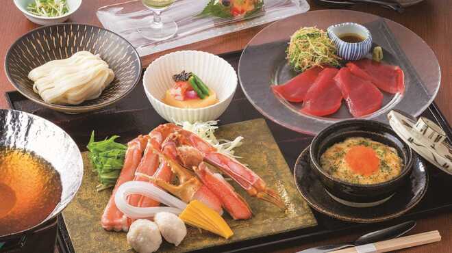銀座 蟹みつ - 料理写真:蟹しゃぶ膳