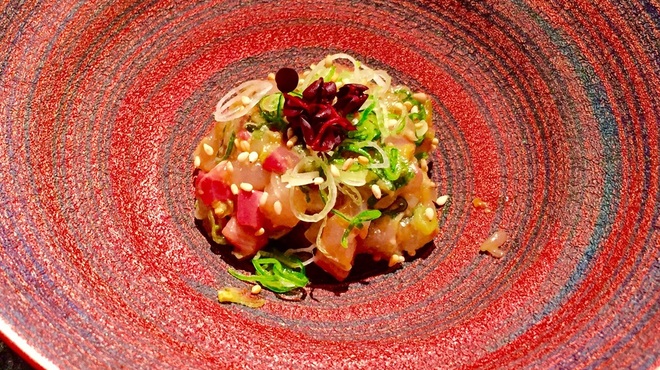 鮨割烹　ふくおか - 料理写真:なめろう