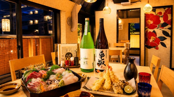 日本酒と天ぷら 大阪大衆割烹へそ - メイン写真:
