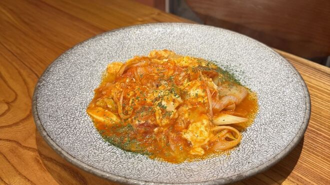 帝國 - 料理写真:卵と濃厚トマト炒め