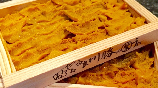 鮨割烹　ふくおか - 料理写真:淡路島の地うに