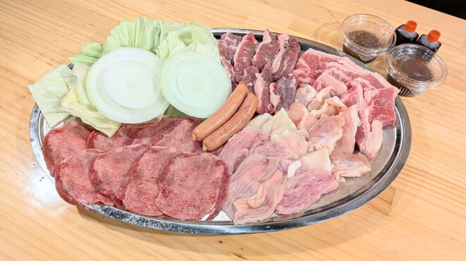 大衆ホルモン・やきにく 煙力 - 料理写真:【美味しいお肉で失敗しない】煙力BBQ焼肉セット