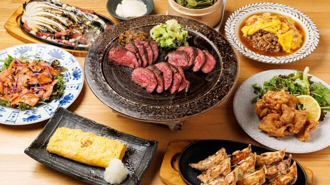 窯焼和牛ステーキの鉄板居酒屋 市場小路 - メイン写真: