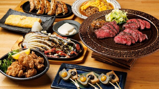 窯焼和牛ステーキの鉄板居酒屋 市場小路 - メイン写真: