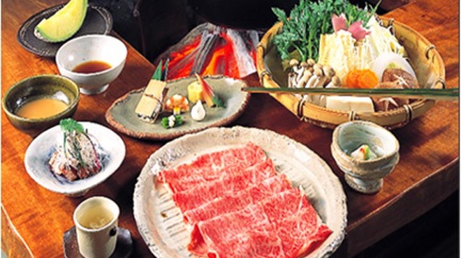 九つ井 - 料理写真:しゃぶしゃぶコース