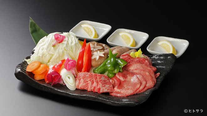 焼肉銀山和牛 - 料理写真:おまかせセット「楓」