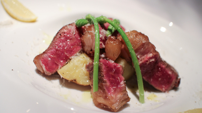 CONCA - 料理写真:ドライエイジング熟成牛のサーロイン☆