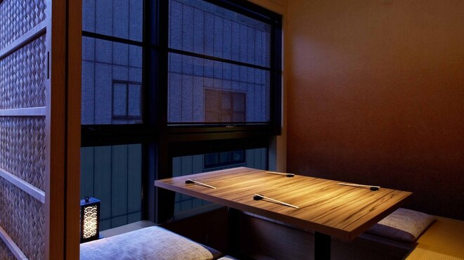 赤坂 ざんまい - 内観写真:夜景の見える個室