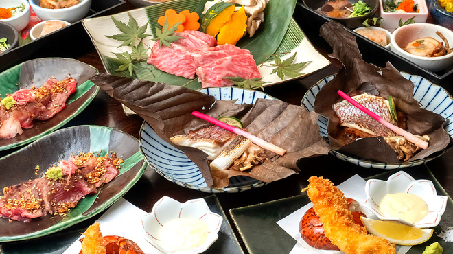 肉割烹 五条 新宿野村ビル49F - メイン写真:
