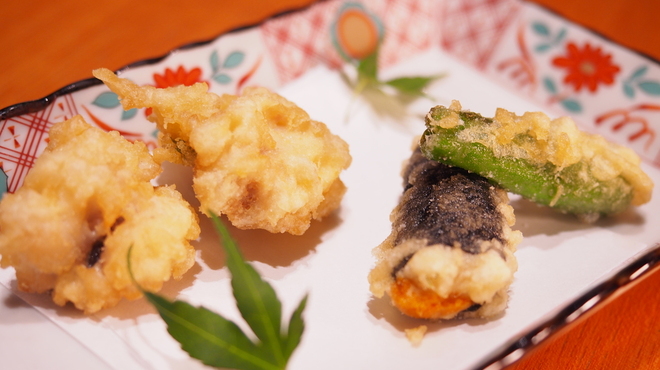 神楽坂 和食 千 - 料理写真:揚物　＜一例＞
