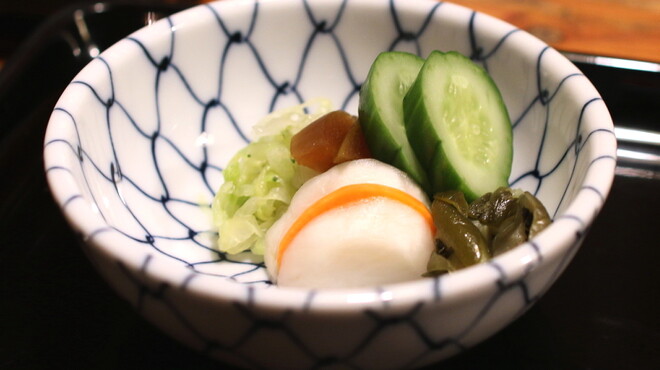 大江戸 - 料理写真:香の物　(2015/09)