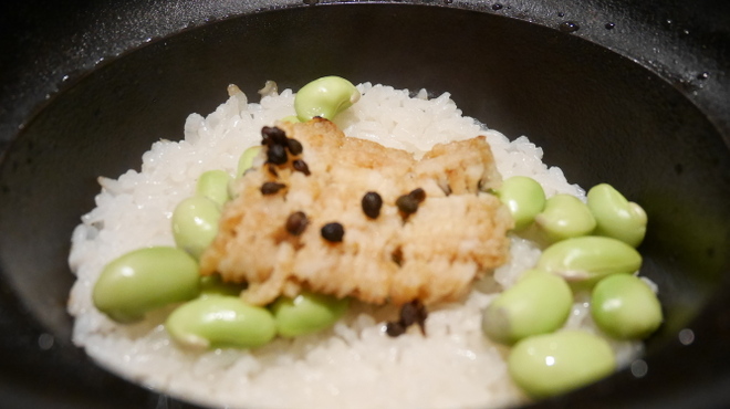 星のや 京都 ダイニング - 料理写真:御飯　鱧御飯
